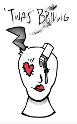 'Twas Brillig Poster